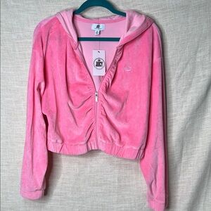 Juicy Couture Bubblegum Pink Velour Jacket